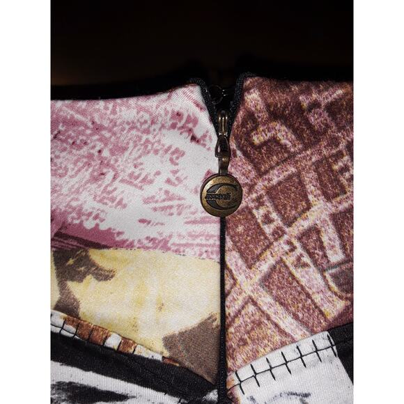 Sz 42 Just Cavalli by Roberto Cavalli Baroque Bold Print Peplum Skirt - Picture 6 of 8